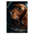 thumbnail image 3 of Hudo Irish Setter Space Poster, Dog Wall Art, Irish Setter Space Canvas Wall Art - Boho Bathroom - Dog Wall Decals, 3 of 5