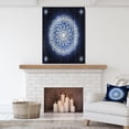thumbnail image 4 of Design Art - Abstract fractal flower in Blue Background, 4 of 5