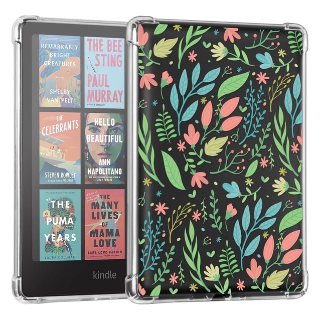 Funda transparente CoBak para 7 lectores de libros electrónicos completamente nuevos, color lila