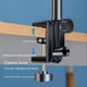 thumbnail image 2 of Soporte de brazo largo ajustable shaofei 360 grados para tableta de 4 a 12,9 pulgadas, 2 of 5