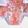 thumbnail image 7 of Gubotare Infant Bathing Suit Girl One Piece Baby Girl Swimsuit Toddler Swimsuit Bikini Infant Swimwear One Piece Bathing Suits for Girls 3T 4T (Pink,3-4 Years), 7 of 7