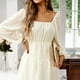 thumbnail image 3 of Vestido de manga larga elegante para mujer, vestido corto de gasa, mini vestidos de fiesta, 3 of 6