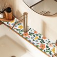 thumbnail image 2 of Yayeee Faucet Mat for Kitchen Sink 30" Diatomite Long Splash Guard Pad, Retro Colorful Flowers, 2 of 7