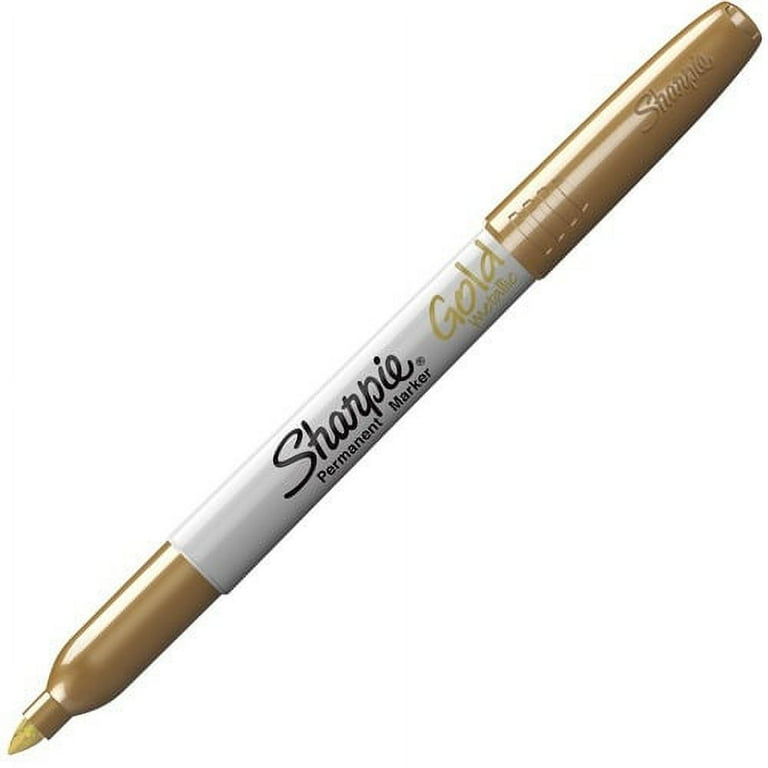 Sharpie Metallic Fine Point Permanent Marker - Fine Marker Point - Gold, Silver, Bronze Alcohol Based Ink - 3 / Set Sharpie Metallic Fine Point Permanent Marker - Fine Marker Point - Gold, Silver, Bronze Alcohol Based Ink - 3 / Set