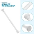 thumbnail image 6 of White Plastic Tension Rod for Bathroom Adjustable Length Shower Curtain Rod Fits Various Spaces, 6 of 8