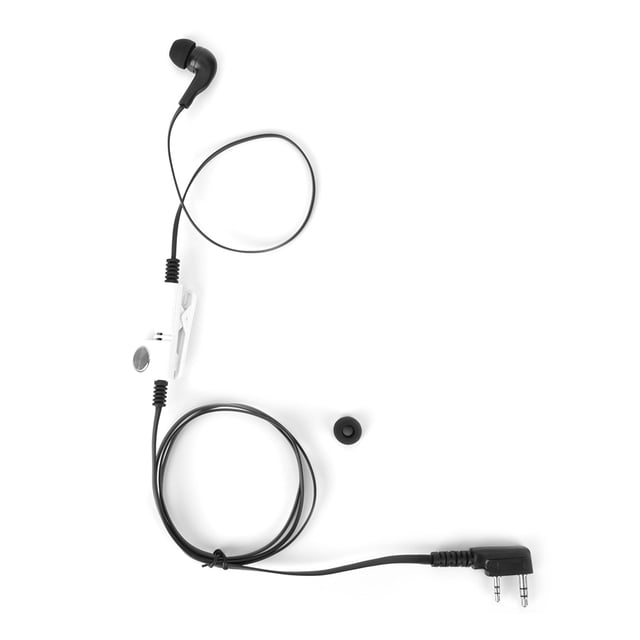 Safe ABS Plastic Communication Accs, Headset For , Adjustable Clear Hotel Security Bodyguard For Security Guard Black,Red,Green,White
