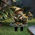 thumbnail image 5 of DefiDgd Dwarf Garden Stakes,Acrylic 2D Flat Gnome Ornament for Outdoor Pathway Yard Lawn Pot Plant Decorative Accessories(D), 5 of 7