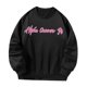 thumbnail image 2 of Sudadera con cuello redondo para mujer, trajes simples, informales, regalo, camisetas de manga larga a la moda M Yuyangstore Trajes De Sudadera Para Mujer, 2 of 8