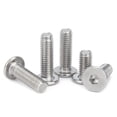 thumbnail image 3 of 5 uds-100 Uds CM M1.6 M2 M2.5 M3 M4 M5 M6 M8 304 hexagonal de acero inoxidable CM enchufe Ultra fino Super plano oblea cabeza tornillo, 3 of 4