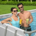 thumbnail image 5 of Bestway Power Steel 21' x 9' x 52" Rectangular Above Ground Pool Set, Gray, 5 of 10