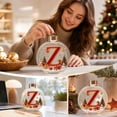 thumbnail image 6 of Clearance Personalized Christmas Ornaments, Letter Z Clear Christmas Ornaments Balls, Christmas Tree Hanging Decorations for Xmax Tree, 6 of 7