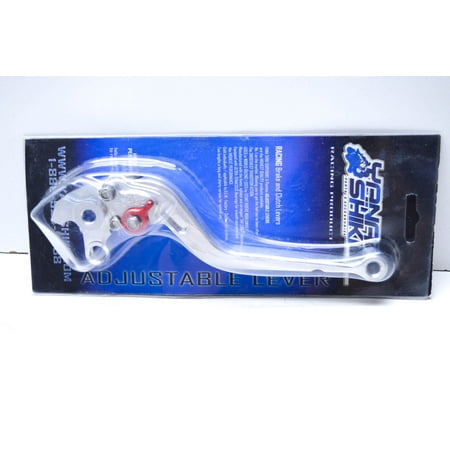 - Yana Shiki TXLS16, 652262 Honda Silver Long 6 Position Adjustable Clutch Lever QTY 1