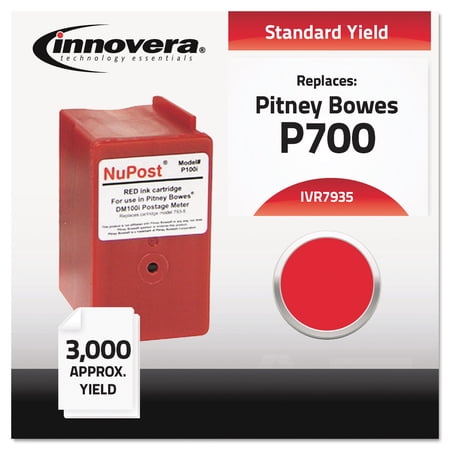UPC: 0686024793557 | Innovera 793-5 (7935) Red Postage Meter Ink Cartridge