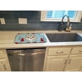 thumbnail image 3 of Winter Holiday Chihuahua Dish Drying Mat, 3 of 7