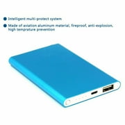 10000mAh Ultrathin Portable External Battery Charging Power Bank for CellPhone