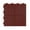 Red, variant on GroundSmart 16" x 16" x 5/8" Gray SmartLoc Brick Rubber Patio Paver, 75 Pack