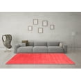 thumbnail image 3 of Ahgly Company Indoor Rectangle Abstract Red Contemporary Area Rugs, 4' x 6', 3 of 4
