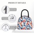 thumbnail image 6 of Logiee Red Lobster Print Lunch Bag for Women & Men,Adult Insulated Lunch Box,Food Lunch Containers,Reusable High Capacity Lunch Tote Bags for Work, Travel, Outdoor, 6 of 8
