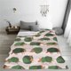 thumbnail image 5 of Fotbe Cute Armadillo Manta de Franela Acolchonada con Estampado, Súper Suave y Esponjosa, Extra Grande para Sofá, Cama, Uso Todo el Año-40"x30", 5 of 7