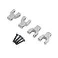 thumbnail image 1 of Soportes de amortiguadores para coches RC delanteros y traseros: kit de reemplazo para bricolaje. Plata, 1 of 8