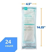 Medline Perineal Cold Packs, Postpartum Care Absorbent Pads, 24 Count, 4.5 in x 14.25 in
