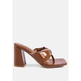 thumbnail image 6 of Phantom Ruched High Heeled Thong Sandals, 6 of 11