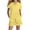 Yellow, variant on Cethrio Girls Outfit Sets Short Sleeve, 2 Piece School Collared Kids Summer Clothing Sets Pink Size 14
