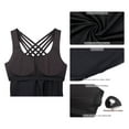 thumbnail image 6 of icyzone Yoga Tops Workouts Clothes Activewear Built in Bra Tank Tops for Women, 6 of 8