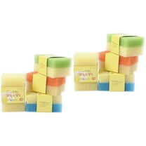 20 pcs  Simulation Loofah Scouring Pad Kitchen Dishwashing Sponge Cleaning Pad Sponge Cloth (Random Color)