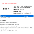 thumbnail image 2 of Valve Cover O-Ring - Compatible with 1995 - 1998 Toyota T100 3.4L V6 1996 1997, 2 of 2