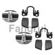 thumbnail image 3 of For 2set Car Door Lock Stabilizer Buckle For Honda Civic Accord, 3 of 5
