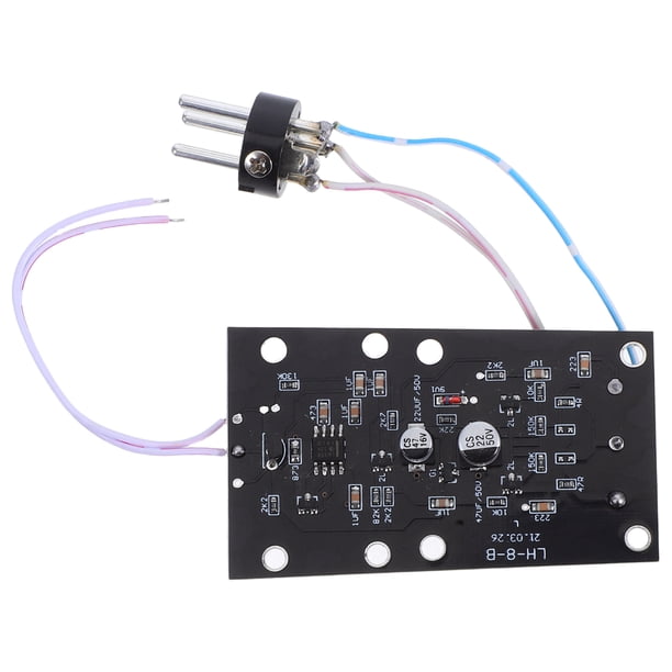 ColoMX Placa de circuito de micrófono: Kit de reemplazo de condensador de micrófono, módulo de reparación de micrófono DIY para reparar piezas