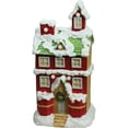thumbnail image 2 of Northlight LED Lighted Snow Covered 2 Story Musical House Christmas Decoration - 21.25", 2 of 2