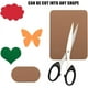 thumbnail image 2 of Kit de reparación de telas sin costura para jeans y decoración DIY, pegatinas de 5 x 3,5 pulgadas, ideal para hacer manualidades con 29 parches de mezclilla termoadhesivos de colores, 2 of 5