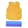 thumbnail image 4 of koolsoo Cooling Ice Vest Lightweight with 8 Reusable Ice Packs for Fishing Sports Picnic Yellow, 4 of 8
