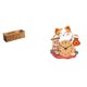 thumbnail image 1 of Caja De Pañuelos Con Control Remoto Y Reloj De Pared Con Forma De Gato, Silencioso, Sin Tictac, Para Dormitorio Infantil, Cocina, Oficina Y Hogar., 1 of 8