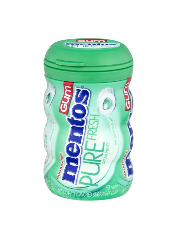 Perfetti Van Melle Mentos Pure Fresh Gum, 50 Pieces