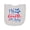AC-Heather Grey, variant on Inktastic My 1st 4th of July with Stars Newborn Bib