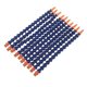 thumbnail image 1 of 10 Pcs Round Nozzle 1/4pt Flexible Oil Coolant Pipe Hose Blue Orange, 1 of 5