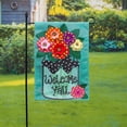 thumbnail image 6 of Evergreen Welcome Y'all Polka Dot Flowers Burlap Garden Flag- 12.5 x 18 Inches Outdoor Decor for Homes and Gardens, 6 of 9