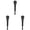 Black*3, variant on Multi Functional Digital Cleaning Brush, Soft No Damage Tool For Dust Removal In Phone Earphones Charging Ports Speaker Slots (Black ,6.5*1.5CM)