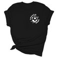 thumbnail image 4 of MesaSe Ladies‘ Solid Color  Neck Double Football Print Short Sleeve T Shirt, 4 of 4