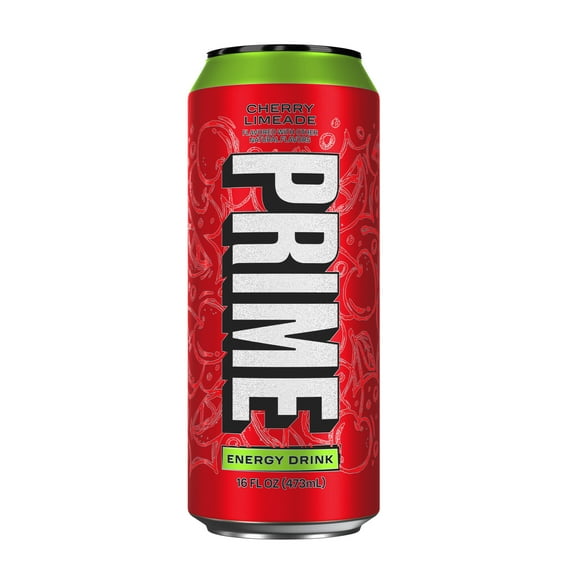 Prime Energy Sugar Free Energy Drink, Cherry Limeade 16oz Can
