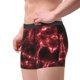 thumbnail image 2 of Balery Red Line Calzoncillos bóxer para hombre, ropa interior de algodón suave y transpirable con cinturilla de nailon-Medium, 2 of 5