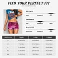 thumbnail image 2 of Seamless Workout Shorts Women - Sparkling Pink Toilet Biker Gym Running Yoga Spandex Shorts for Women, 2 of 7