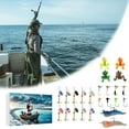 thumbnail image 6 of Fishing Advent Calendar 2024 Countdown Set for Adult Men and Teen Boys Freshwater Saltwater Soft, 6 of 8