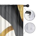 thumbnail image 4 of Blackout Kids Curtains,Black White and Gold Marble Childrens Insulated Curtains Set Of 2,Bedroom Essentials,Toddler Room Decor 42x84in(106x213cm), 4 of 4