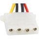 thumbnail image 4 of Cables de Alimentación Vhermosa Paquete de 2 Molex 4 Pin Macho a 2 Puertos Hembra, 4 of 5