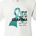 thumbnail image 4 of Inktastic I Wear Teal for My Grandma Youth T-Shirt, 4 of 5