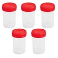 thumbnail image 1 of 5 uds 60ml laboratorio muestra de medición taza contenedor estéril con tapa de sello Colco none, 1 of 8